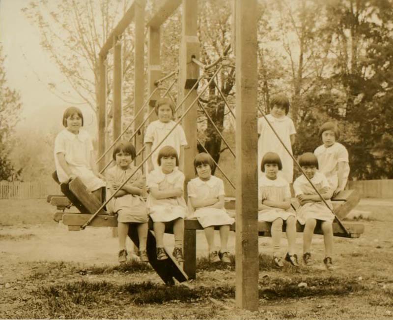 Group of students from Alberni School