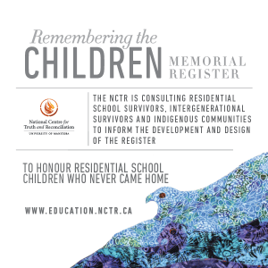 remembering the children memorial register