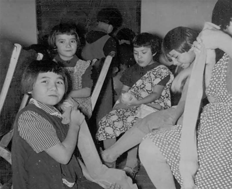 Group of children from Bishop Horden Hall