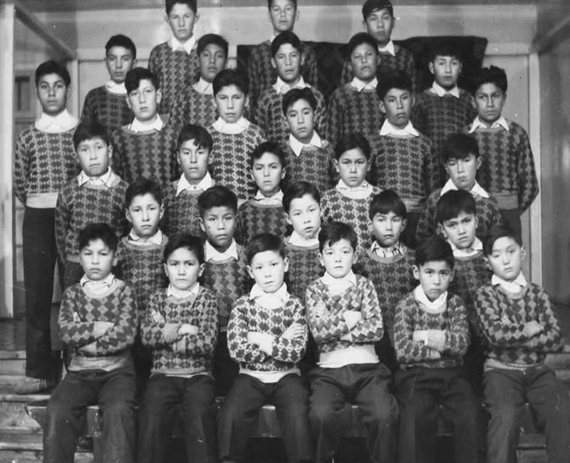 Group of students from St. Anne's school