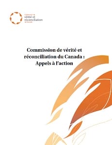 Commission de vérité et réconciliation du Canada : Appels à l’action