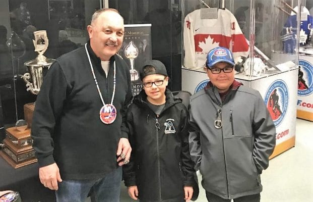 Hall of Famer Bryan Trottier.