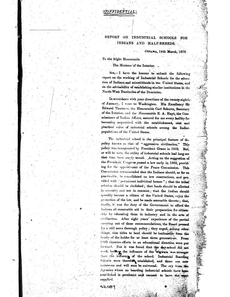 Couverture du document "Davin Report (en anglais)"